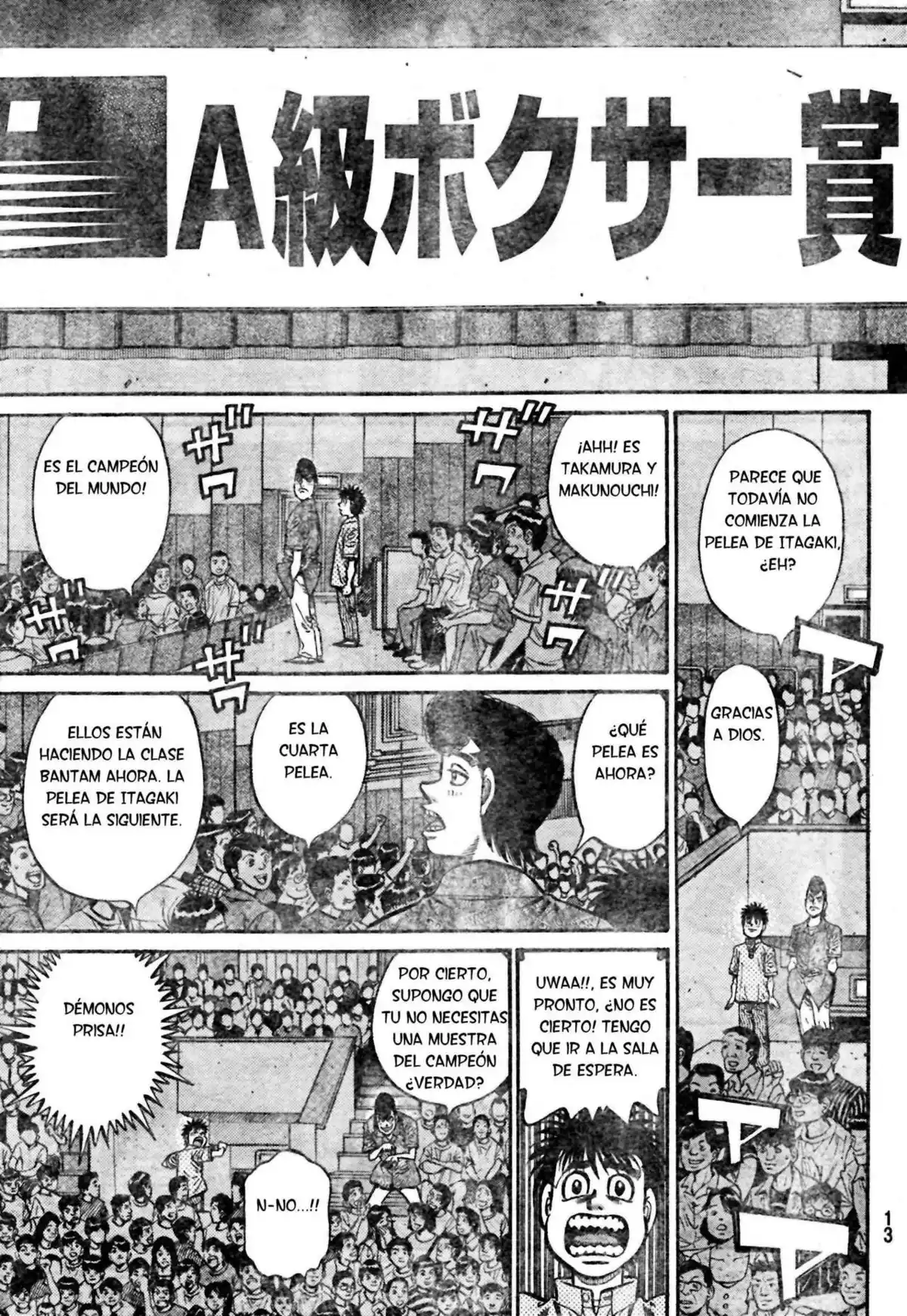 Hajime no Ippo Capitulo 900 página 5