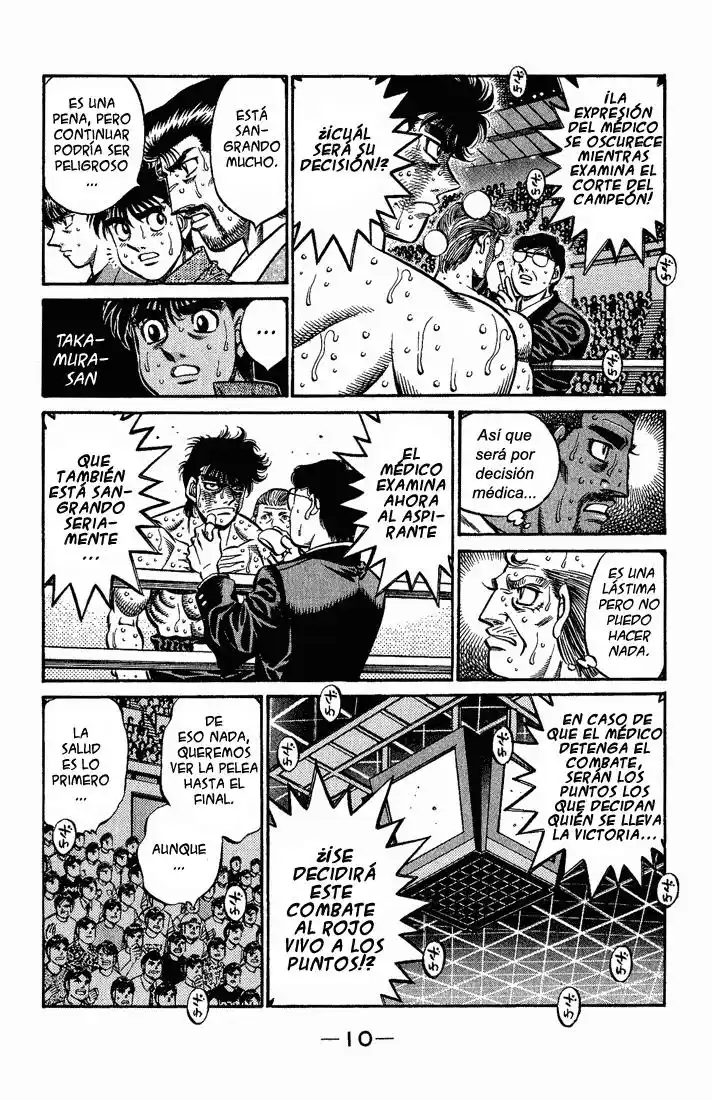 Hajime no Ippo Capitulo 552 página 8