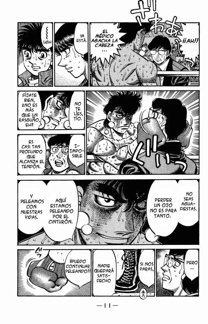 Hajime no Ippo Capitulo 552 página 9