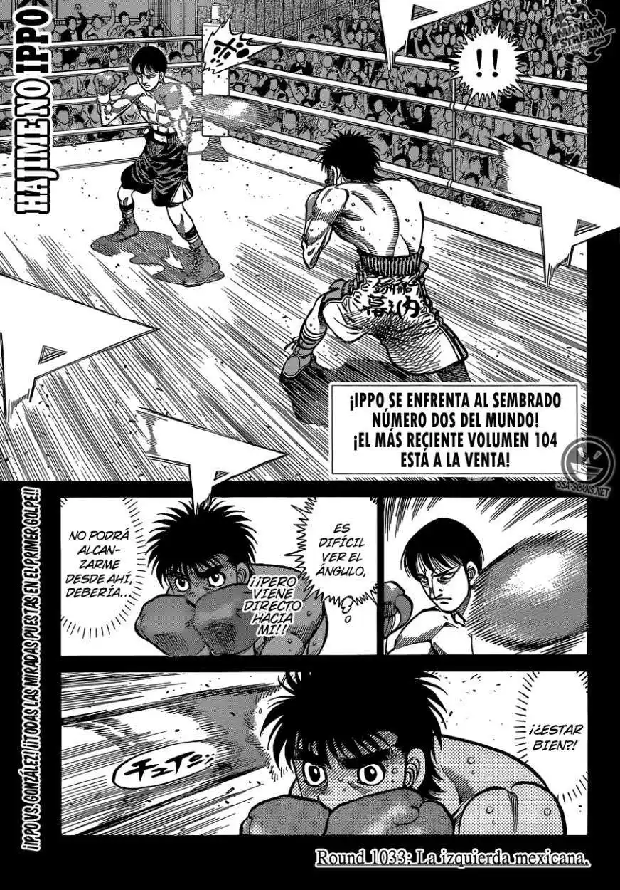 Hajime no Ippo Capitulo 1033 página 2