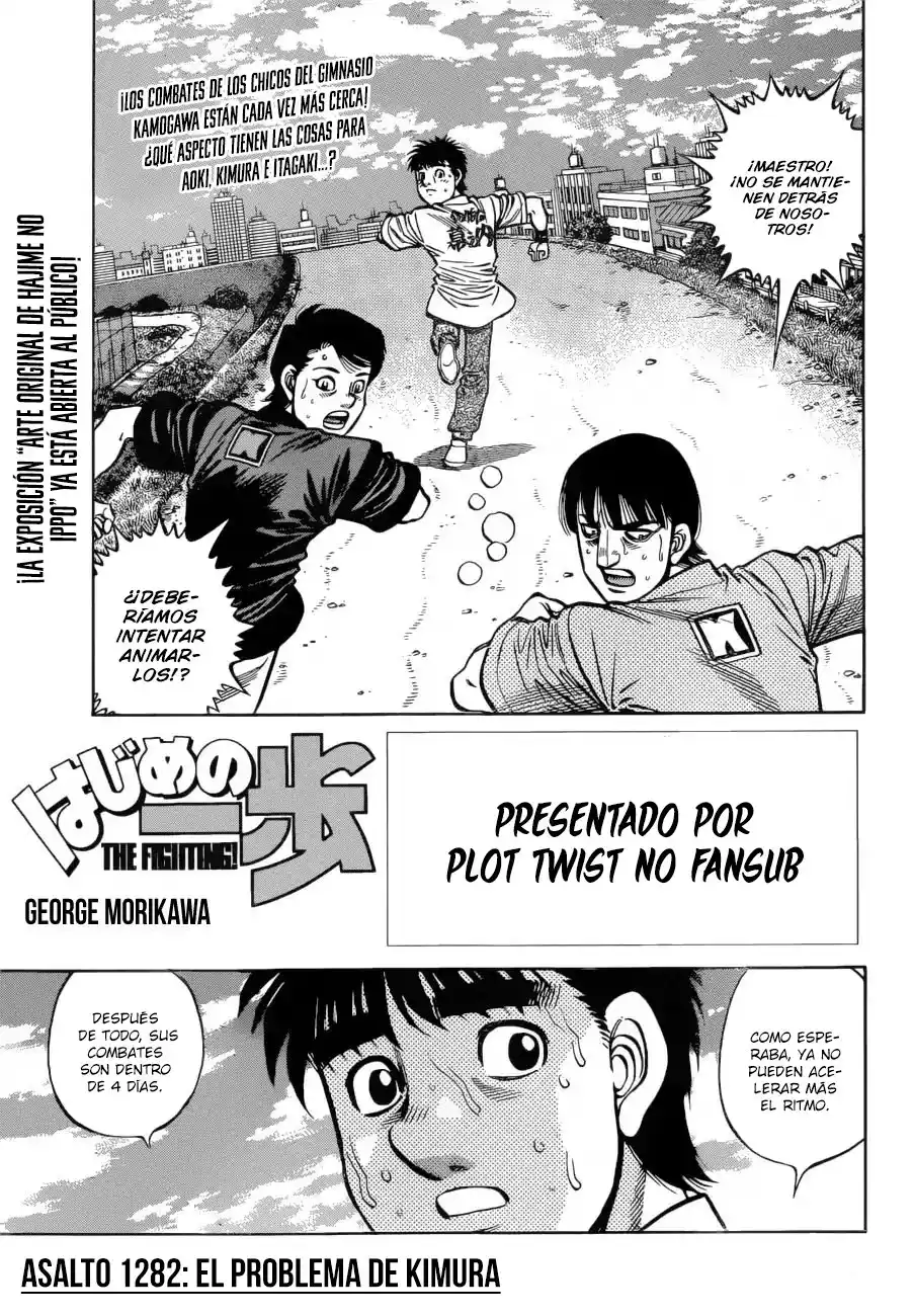 Hajime no Ippo Capitulo 1282: El problema de Kimura página 2