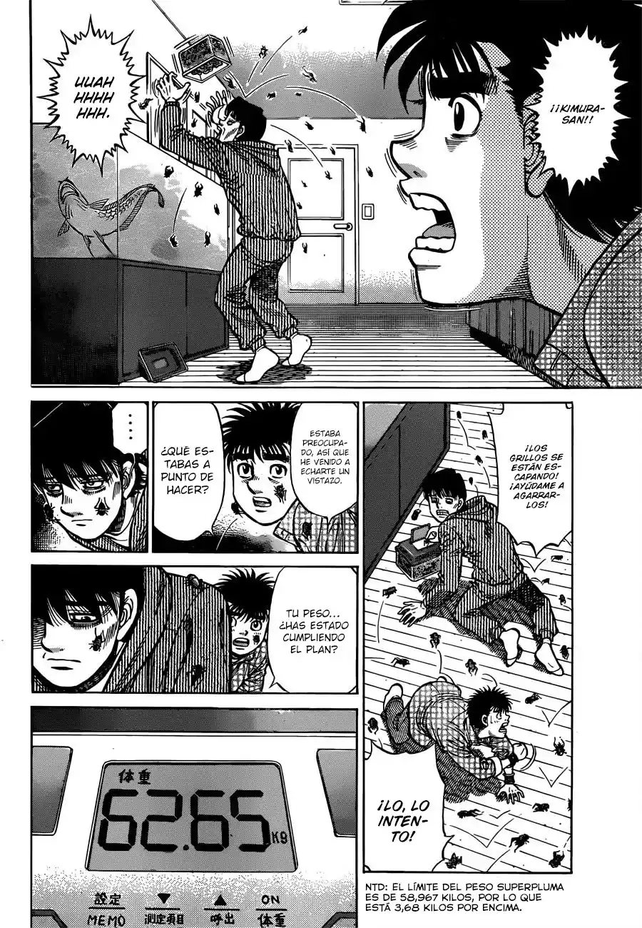 Hajime no Ippo Capitulo 1282: El problema de Kimura página 8