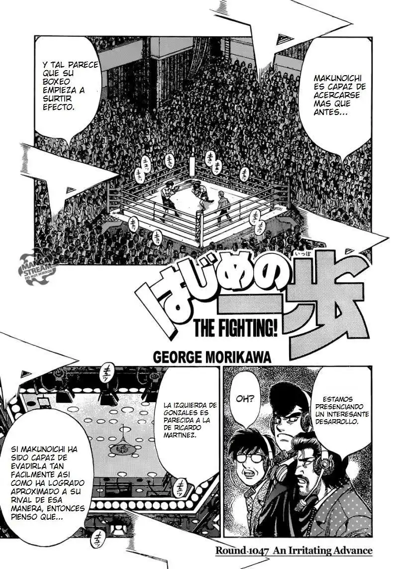 Hajime no Ippo Capitulo 1047 página 2