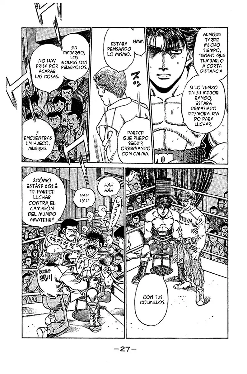 Hajime no Ippo Capitulo 161 página 4