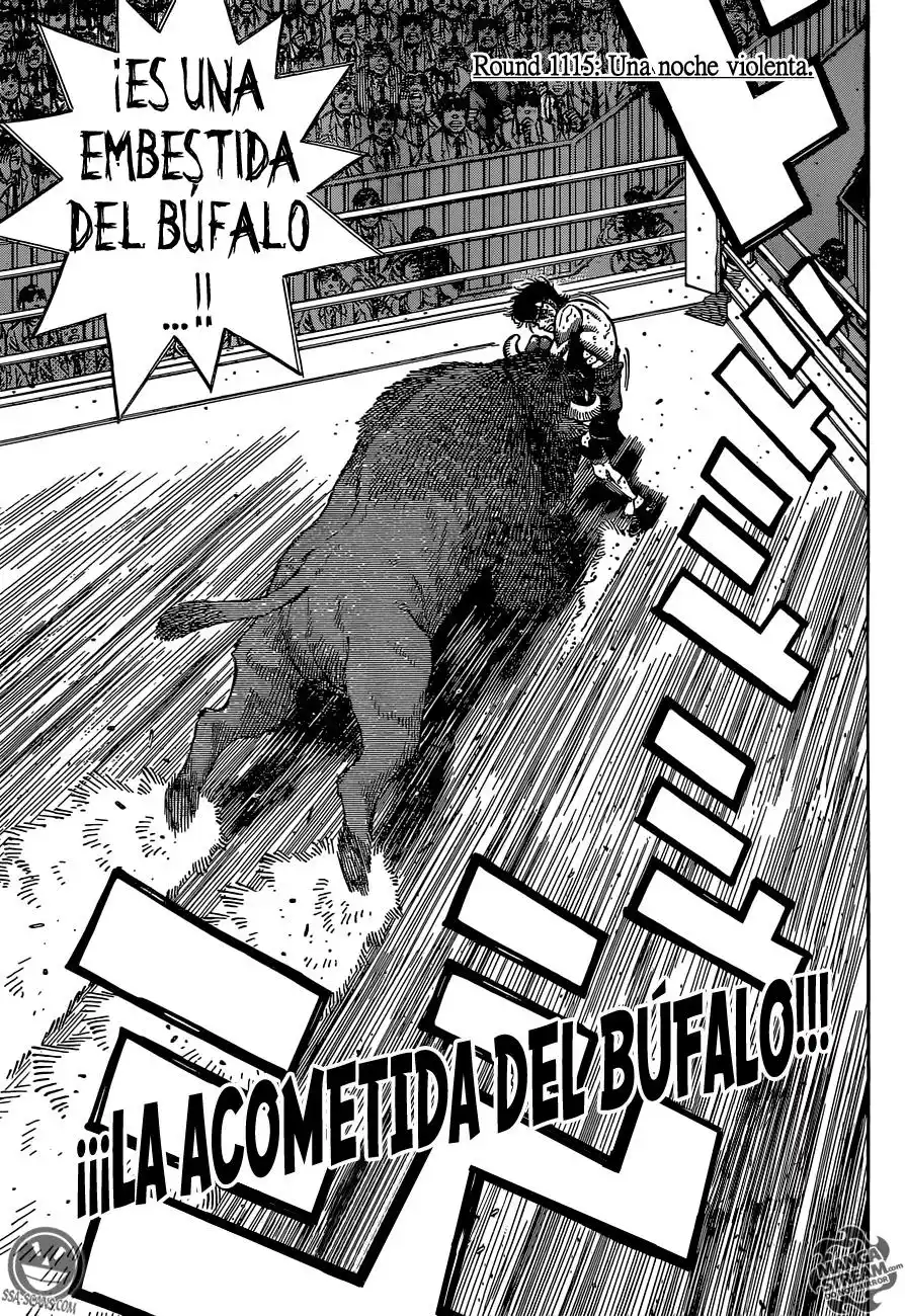 Hajime no Ippo Capitulo 1115: Una noche violenta página 3