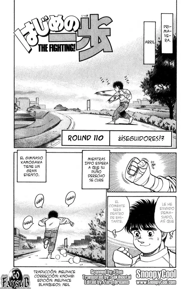 Hajime no Ippo Capitulo 110 página 1