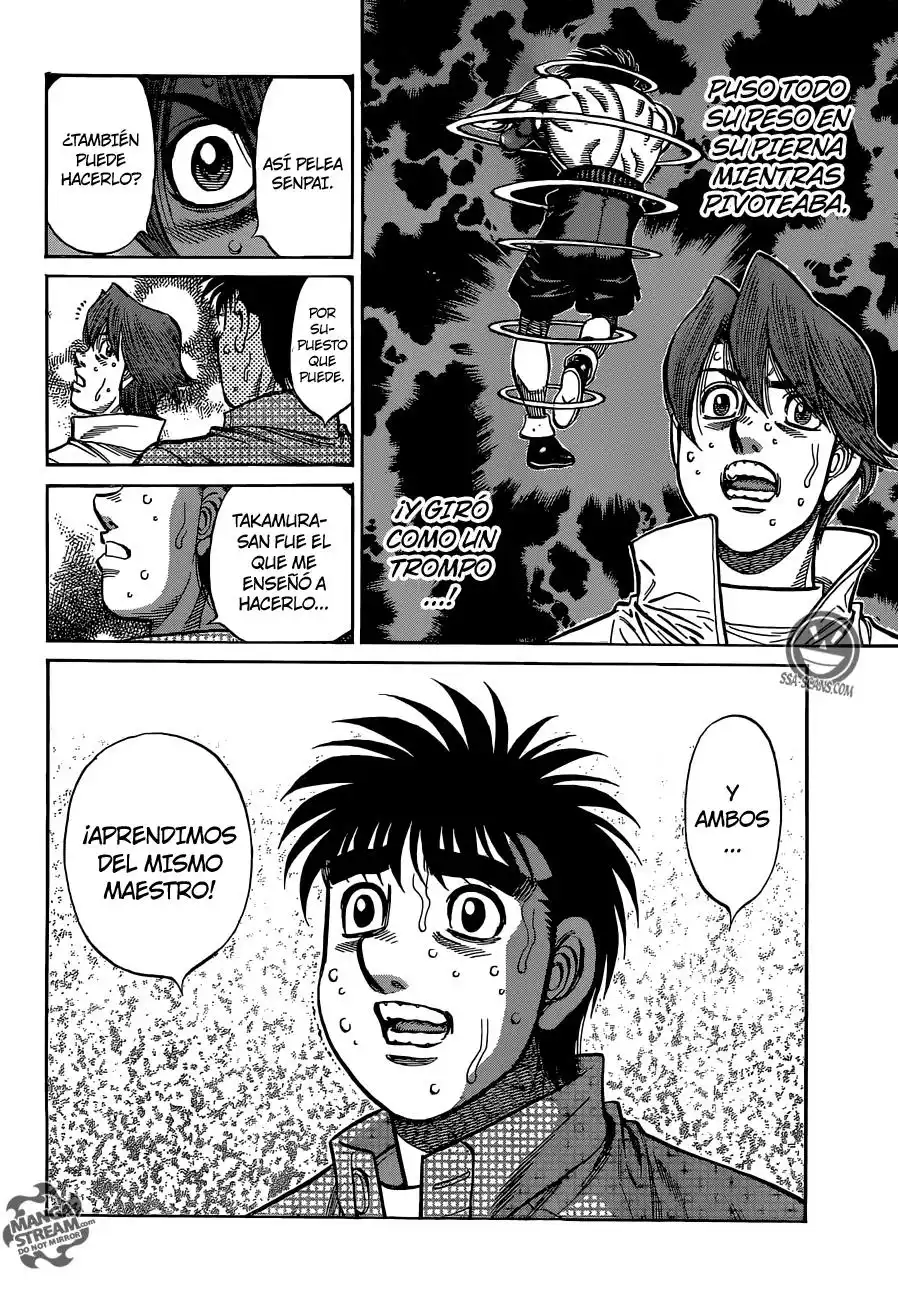 Hajime no Ippo Capitulo 1119: Mamoru Takamura puede... página 7