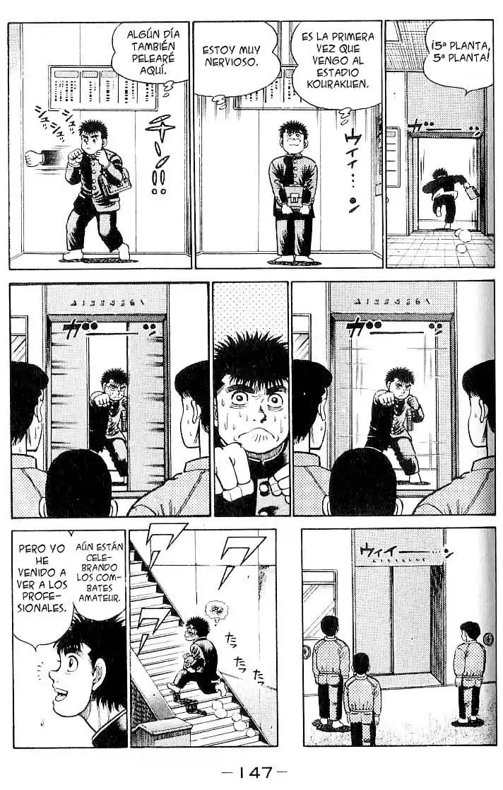 Hajime no Ippo Capitulo 15: Triple encuentro página 4