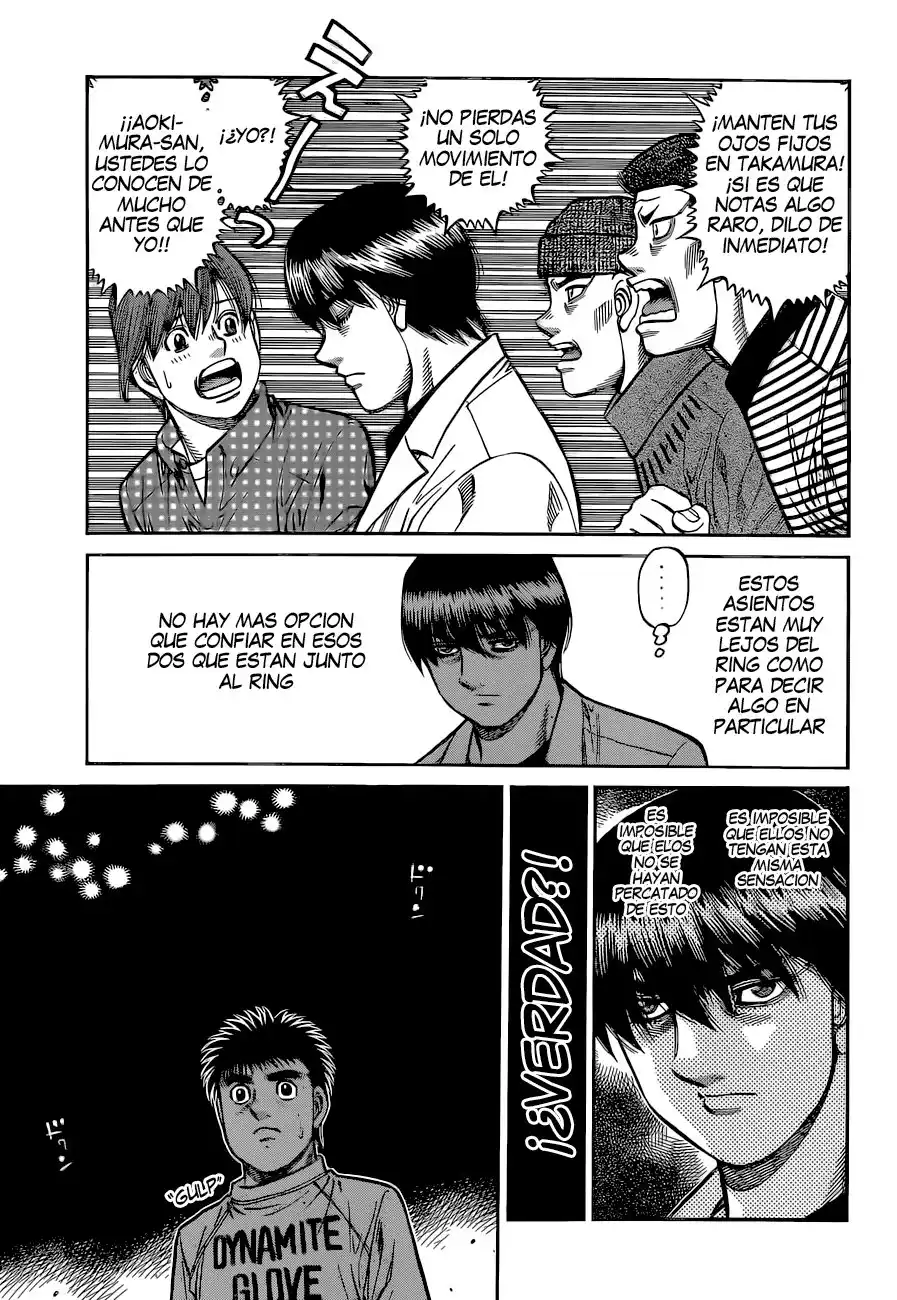 Hajime no Ippo Capitulo 1337 página 3