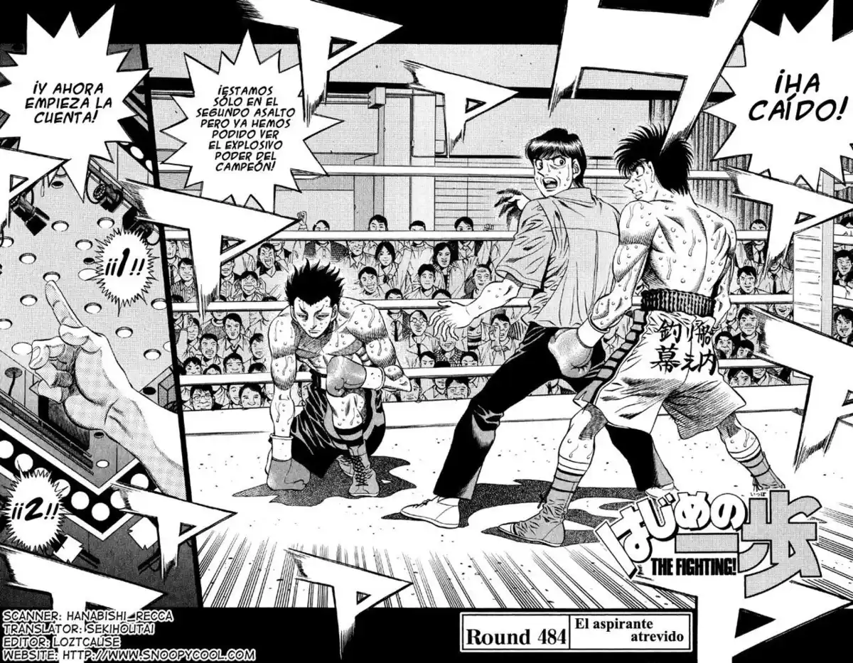 Hajime no Ippo Capitulo 484 página 2