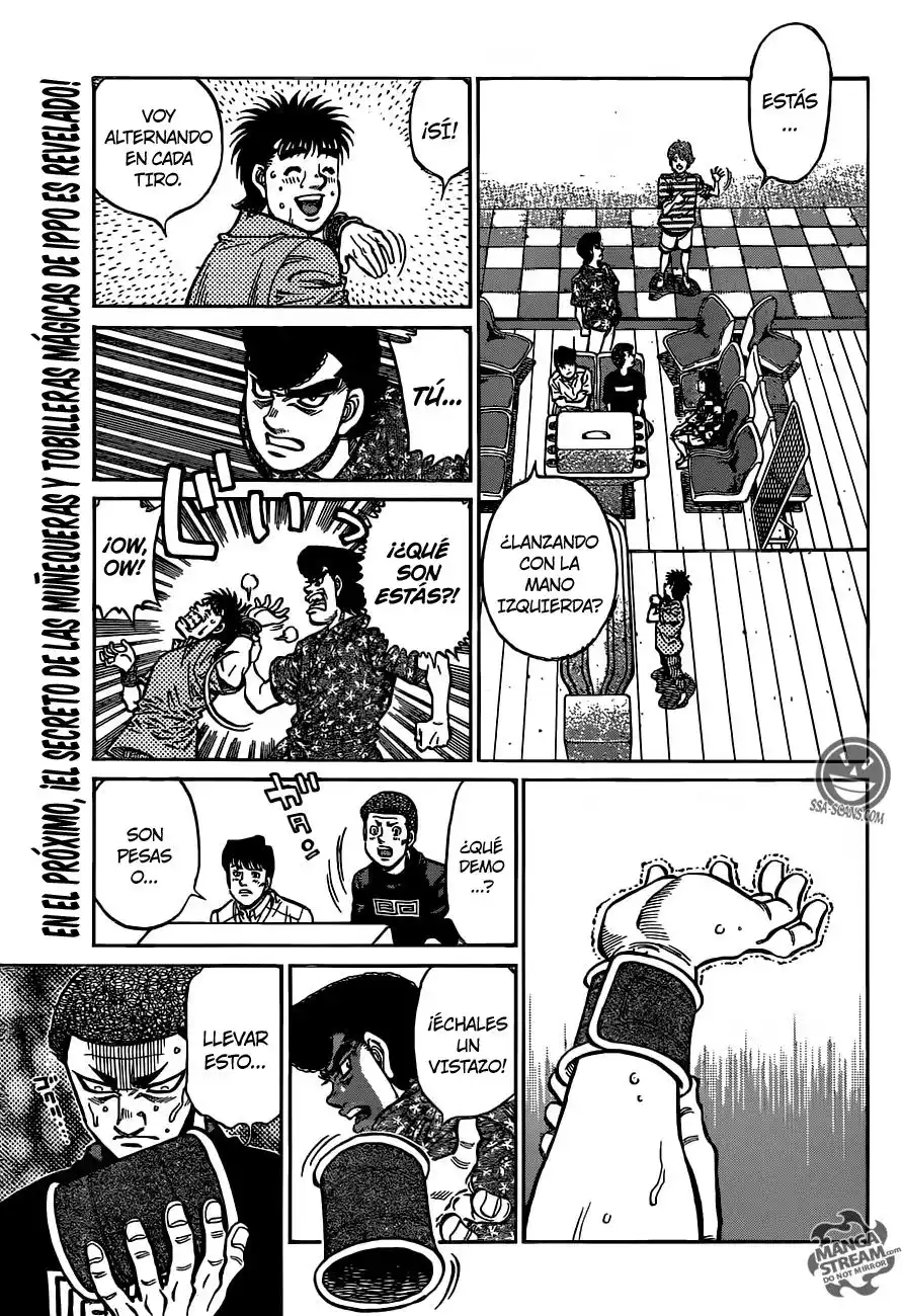 Hajime no Ippo Capitulo 1158: ¡A los bolos! página 14