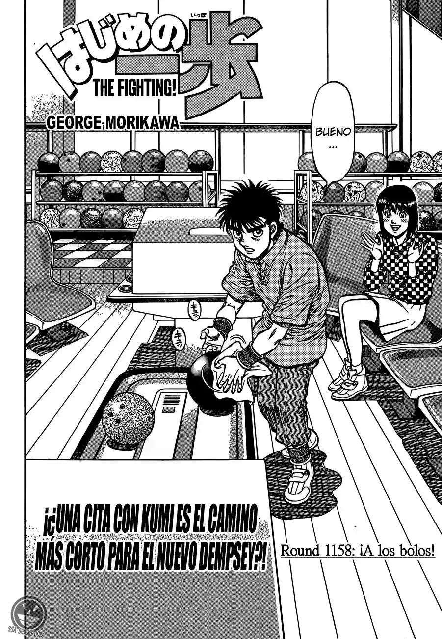 Hajime no Ippo Capitulo 1158: ¡A los bolos! página 3