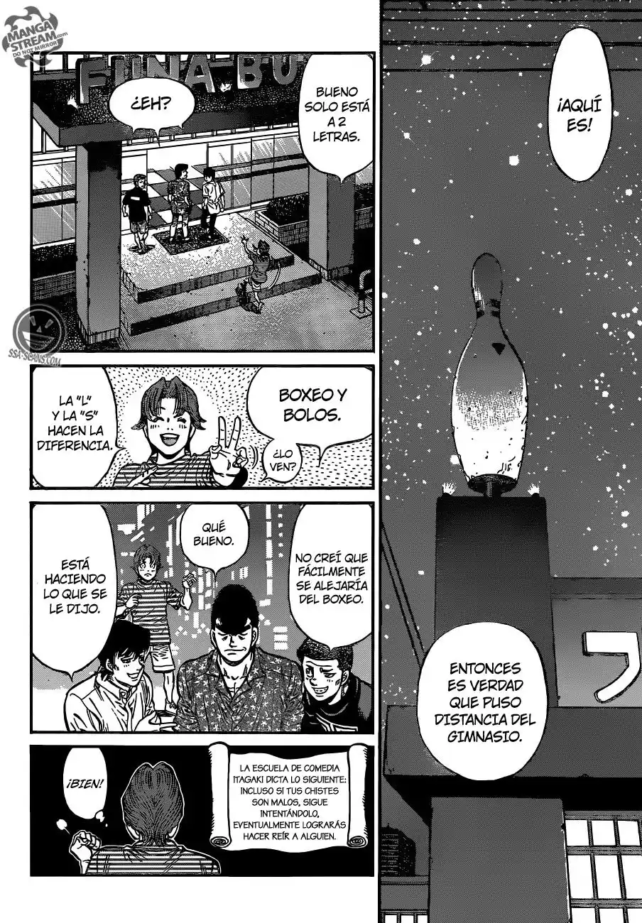 Hajime no Ippo Capitulo 1158: ¡A los bolos! página 5