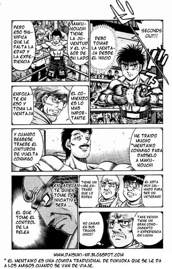 Hajime no Ippo Capitulo 636: El agradecimiento del aspirante página 5