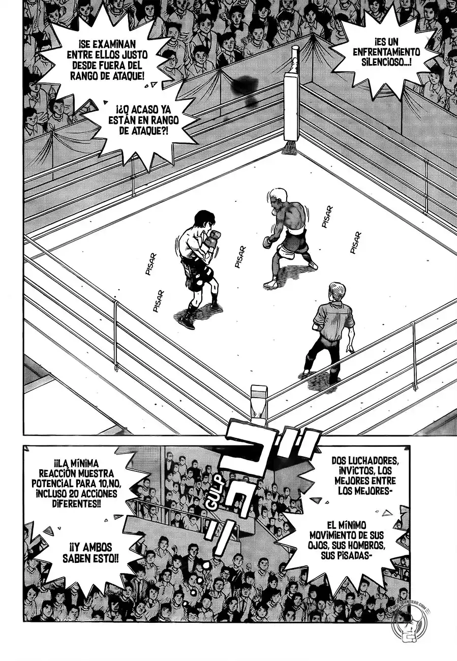 Hajime no Ippo Capitulo 1311: El estilo de ambos luchadores página 3