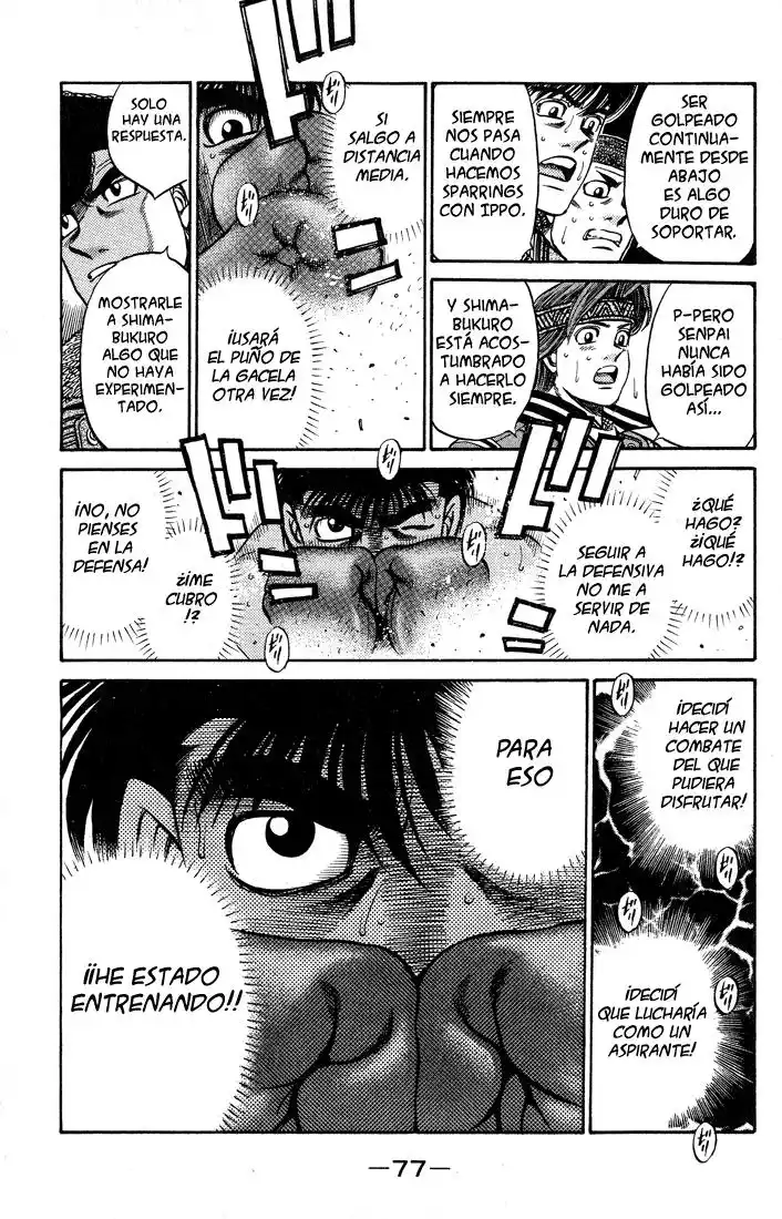 Hajime no Ippo Capitulo 428 página 15