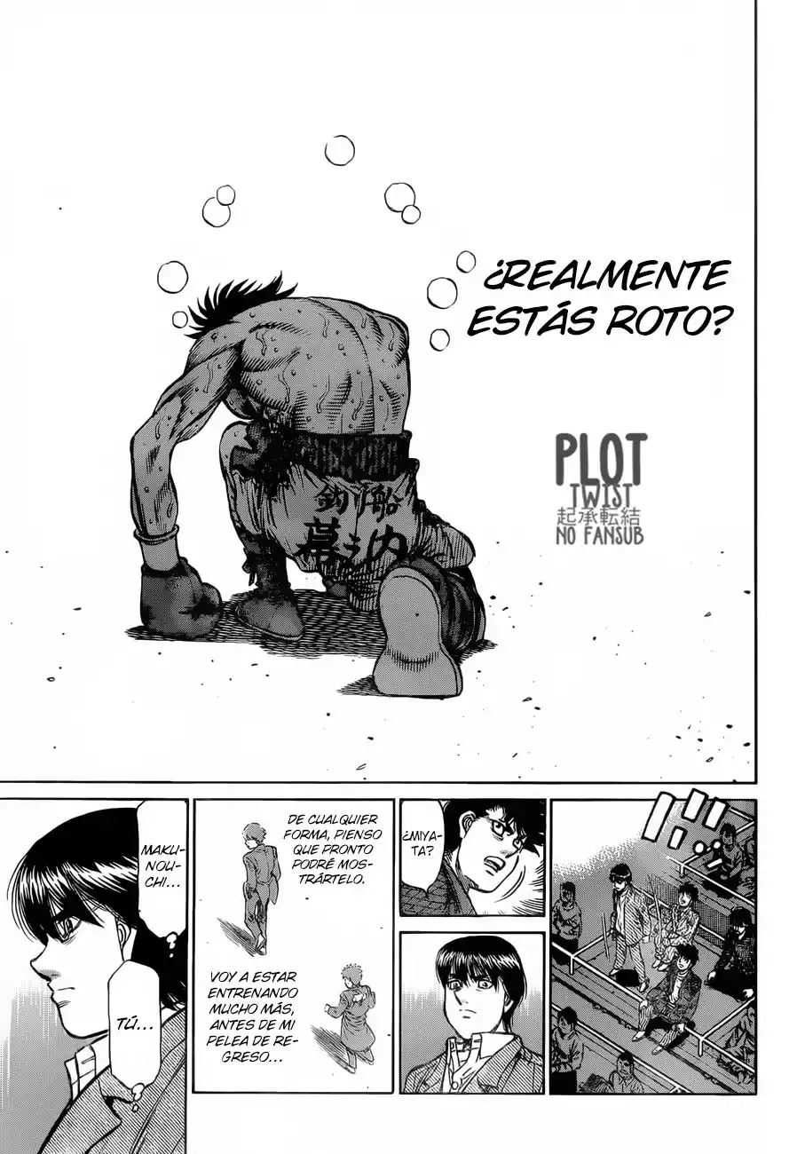 Hajime no Ippo Capitulo 1197: Colapso página 16