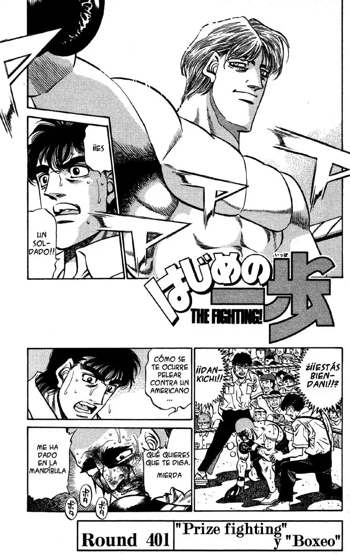 Hajime no Ippo Capitulo 401 página 1