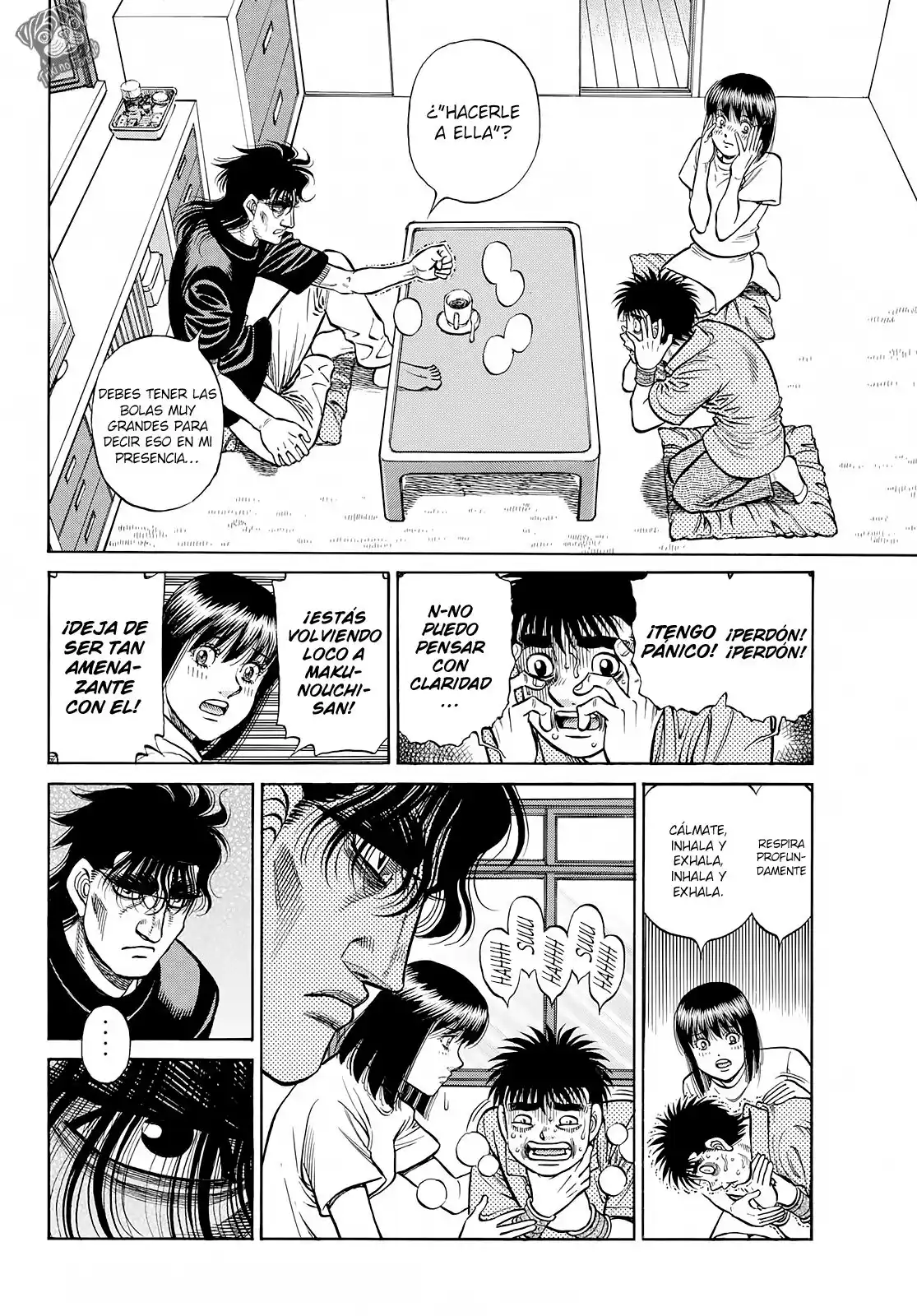 Hajime no Ippo Capitulo 1421 página 3