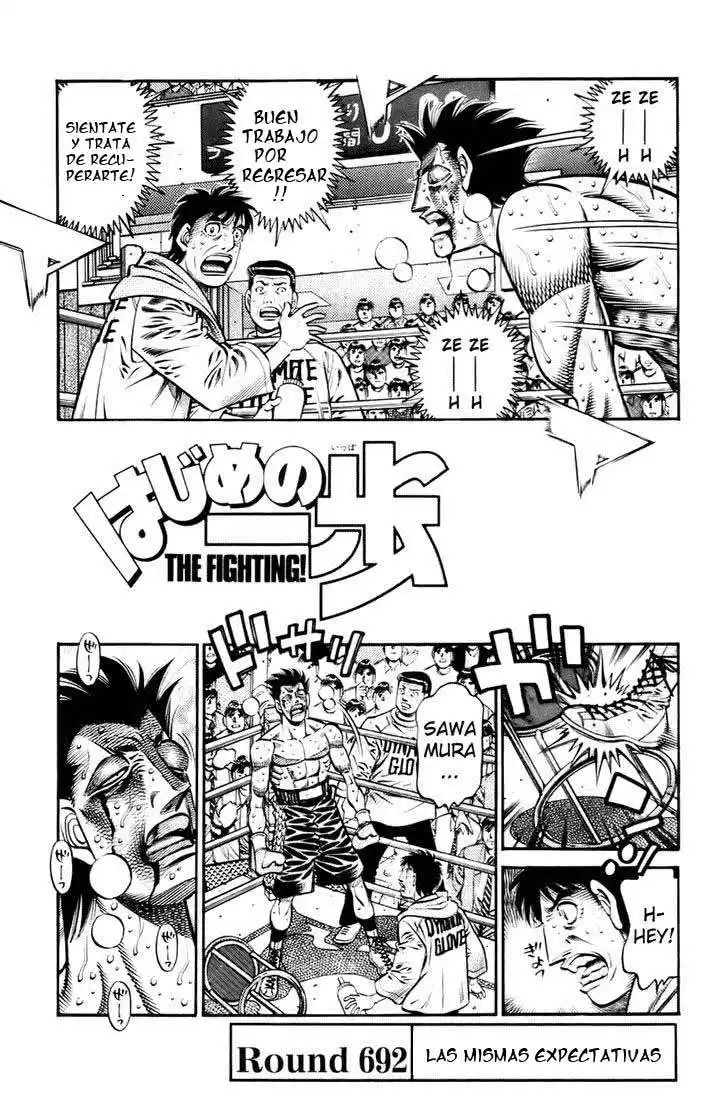 Hajime no Ippo Capitulo 692 página 1