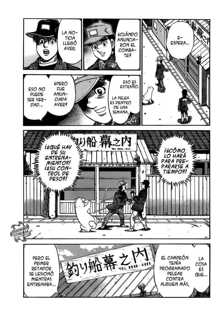 Hajime no Ippo Capitulo 982 página 3