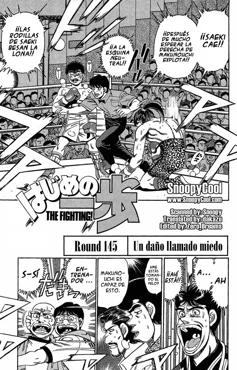 Hajime no Ippo Capitulo 145 página 1