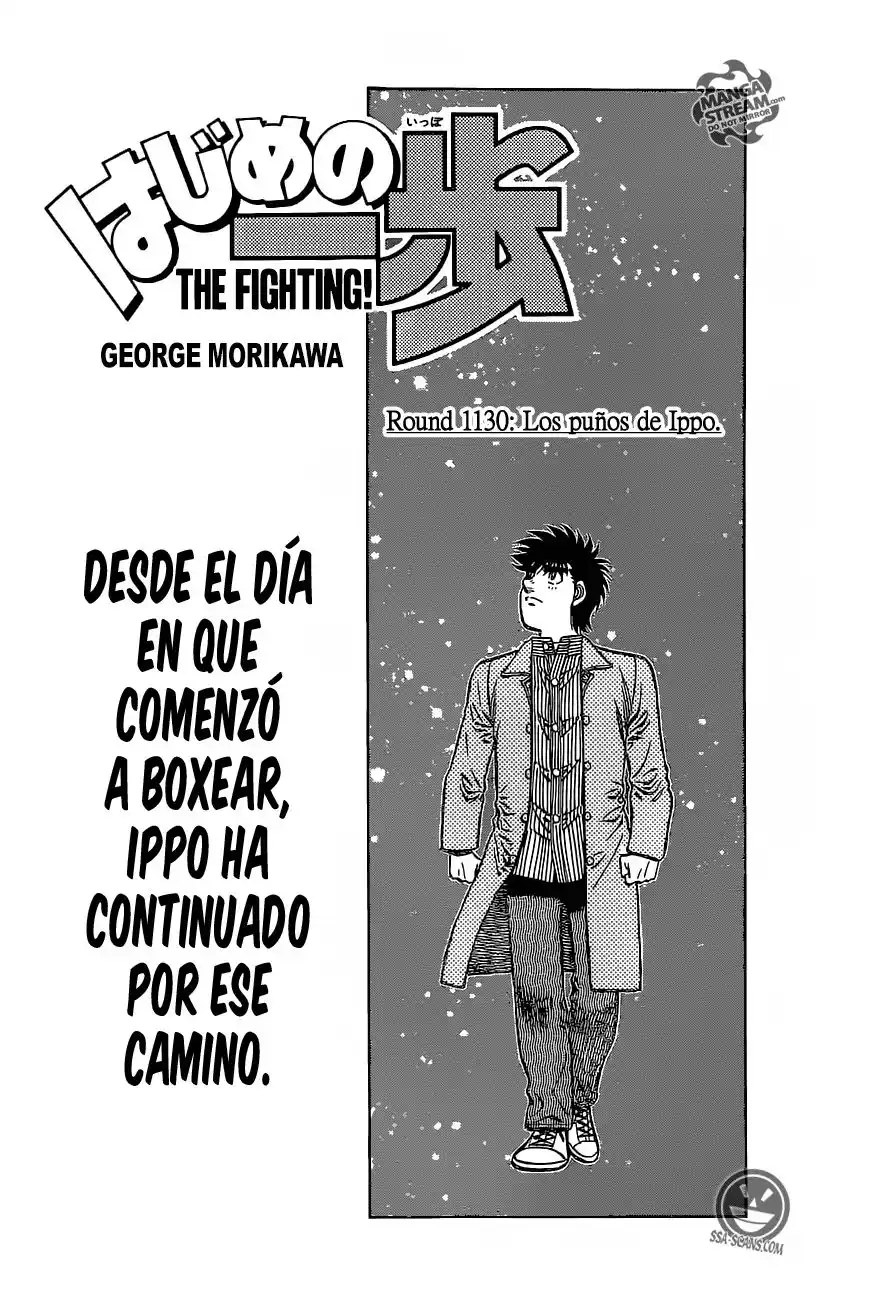 Hajime no Ippo Capitulo 1130: Los puños de Ippo página 2