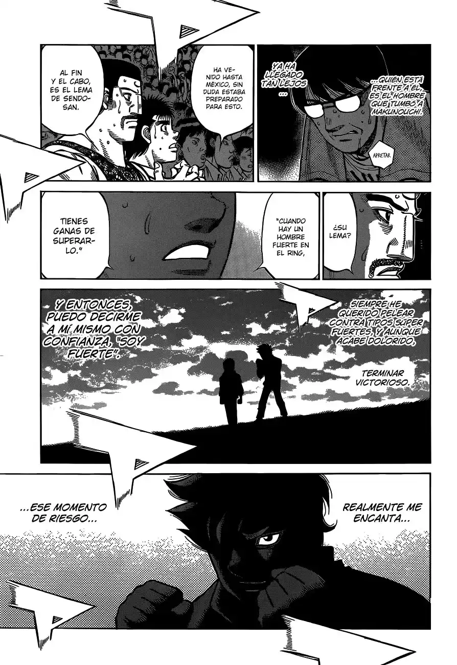 Hajime no Ippo Capitulo 1299: la esencia de sendo página 7