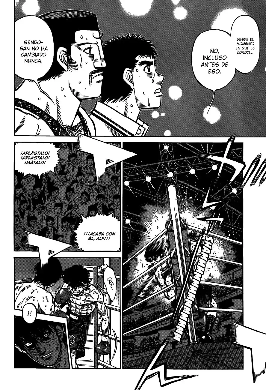 Hajime no Ippo Capitulo 1299: la esencia de sendo página 8