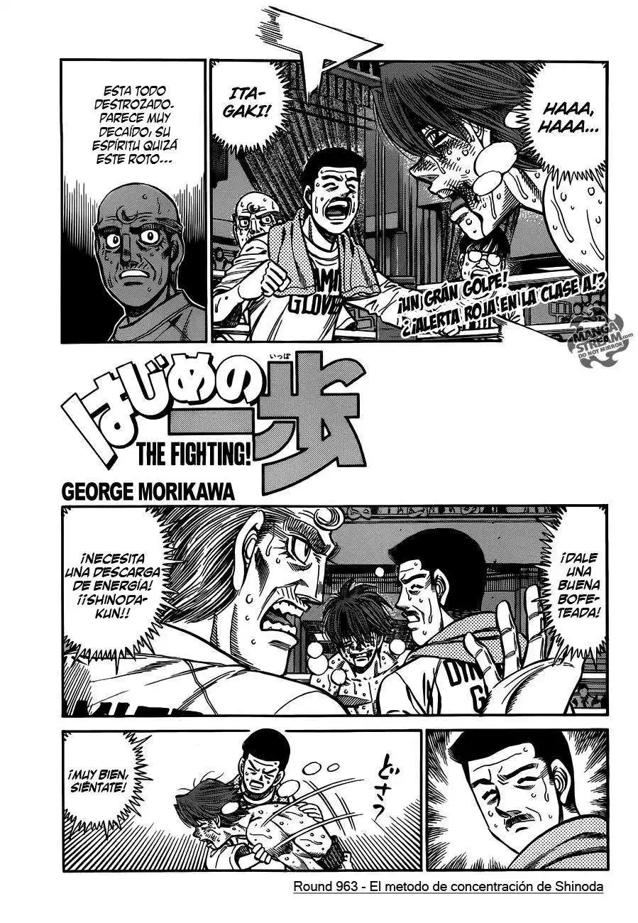 Hajime no Ippo Capitulo 963 página 2