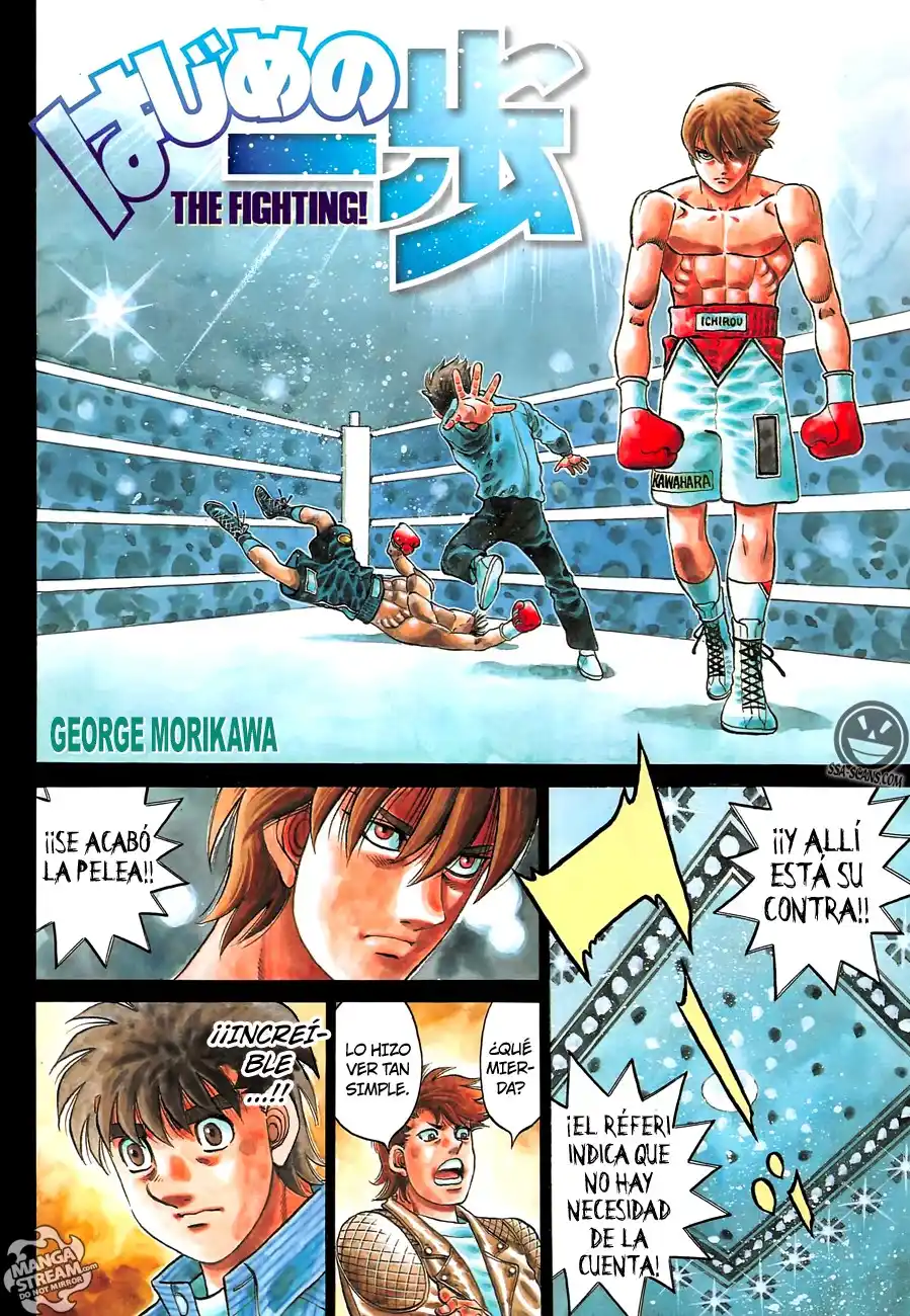 Hajime no Ippo Capitulo 1127 página 4