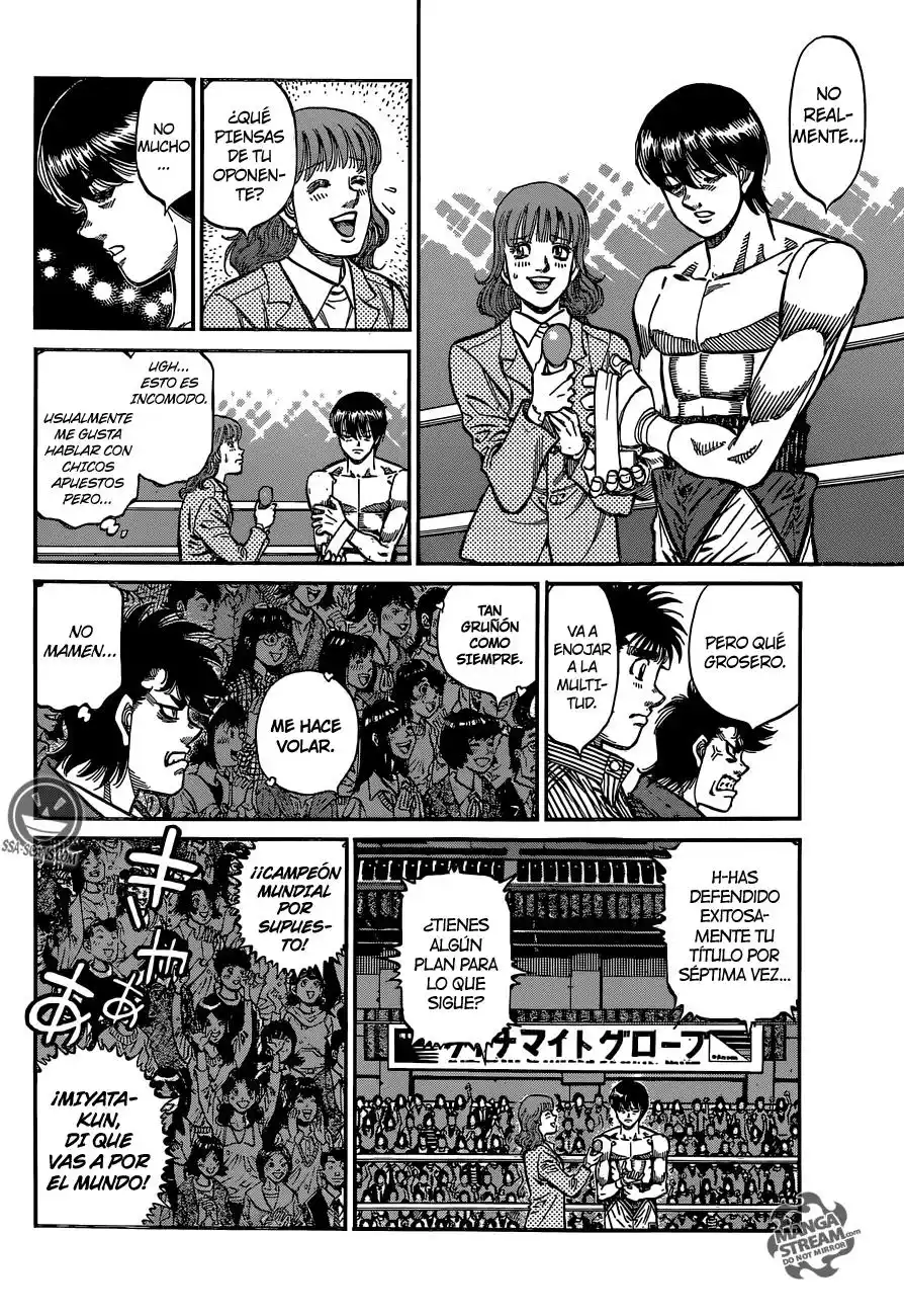 Hajime no Ippo Capitulo 1127 página 6