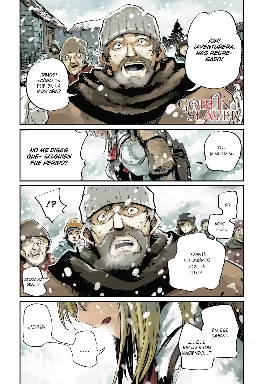 Goblin Slayer Capitulo 45 página 3