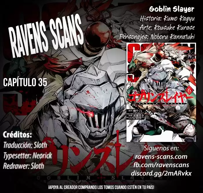 Goblin Slayer Capitulo 35 página 1