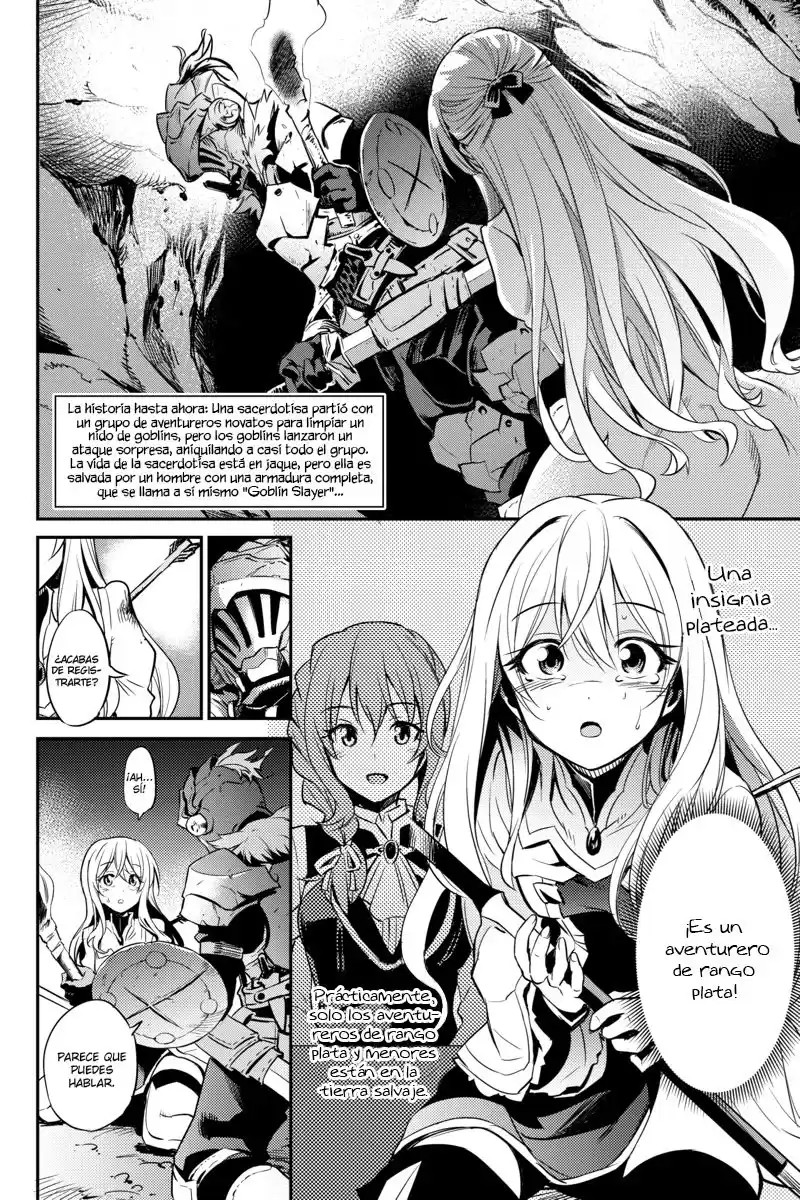 Goblin Slayer Capitulo 2 página 4