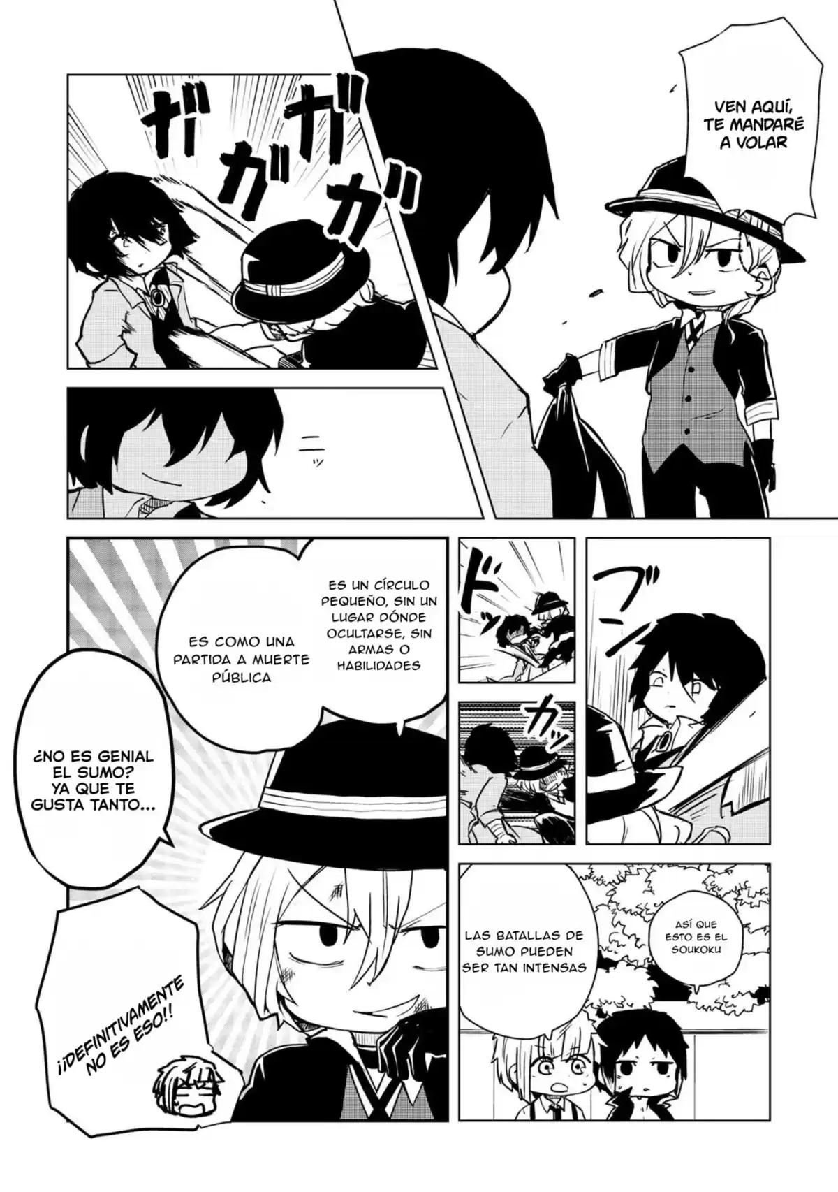 Bungo Stray Dogs Wan! Capitulo 147: ¡Bungo Wan! Torneo de Sumo página 9