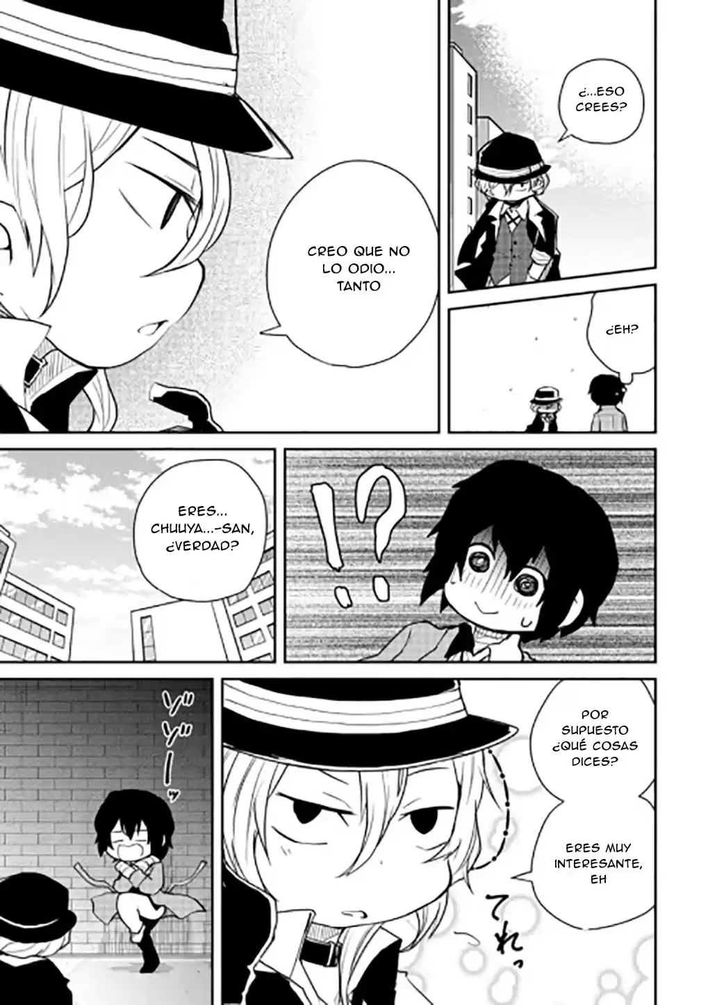 Bungo Stray Dogs Wan! Capitulo 92: libro de los amantes página 4