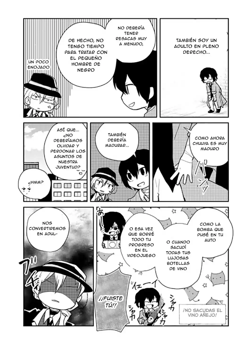 Bungo Stray Dogs Wan! Capitulo 92: libro de los amantes página 7