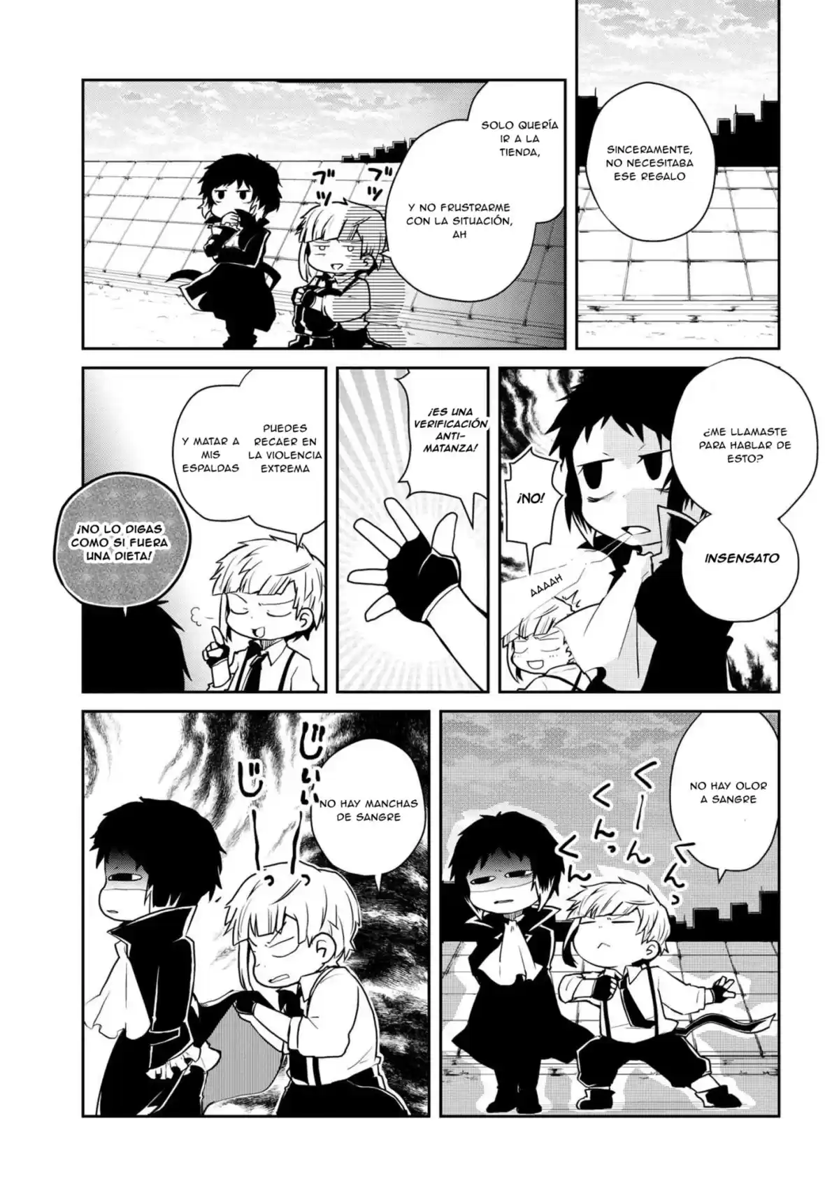 Bungo Stray Dogs Wan! Capitulo 100: ¡WAN! ¡Cien! página 3