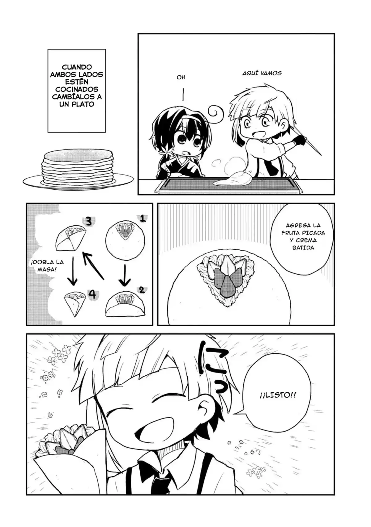 Bungo Stray Dogs Wan! Capitulo 85: Los dulces de Atsushi ☆ Cocinando página 4