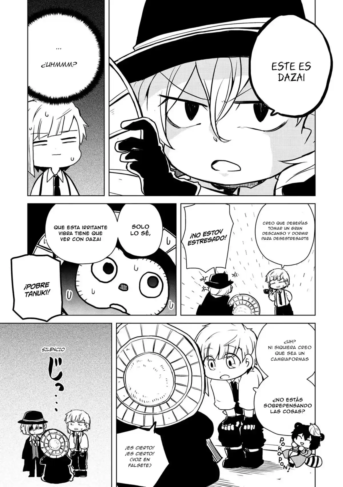 Bungo Stray Dogs Wan! Capitulo 151: ¡Estoy aquí, estoy aquí, estoy aquí! página 4