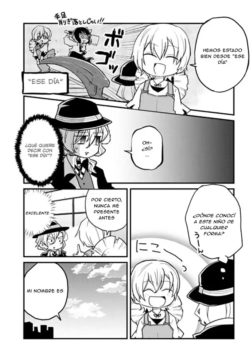 Bungo Stray Dogs Wan! Capitulo 72: ¡Él respeta a Chuuya! página 3