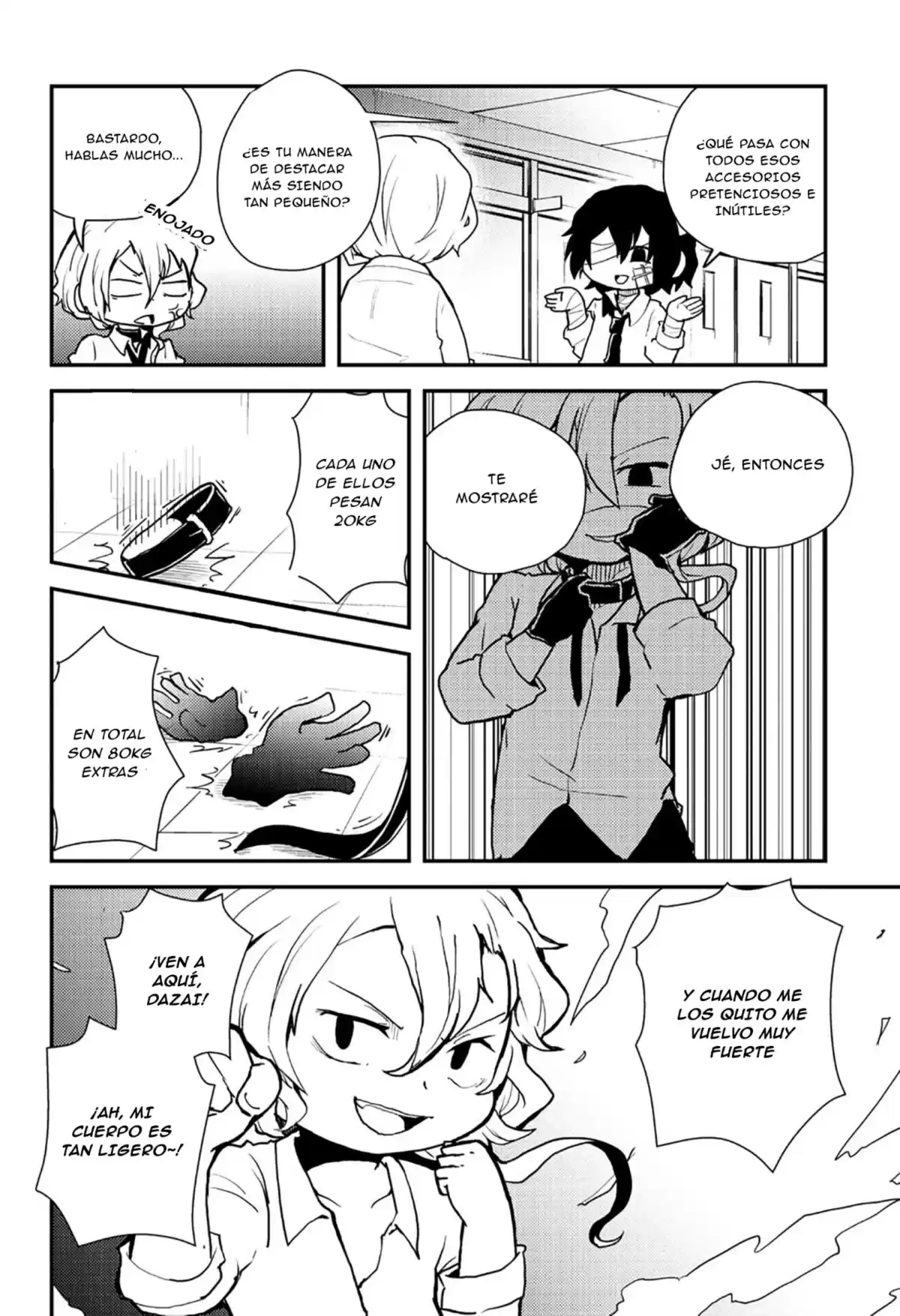 Bungo Stray Dogs Wan! Capitulo 83: Razón página 5