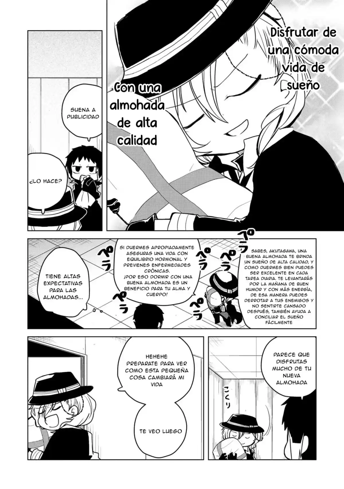 Bungo Stray Dogs Wan! Capitulo 137: Aventuras alrededor del sueño página 3