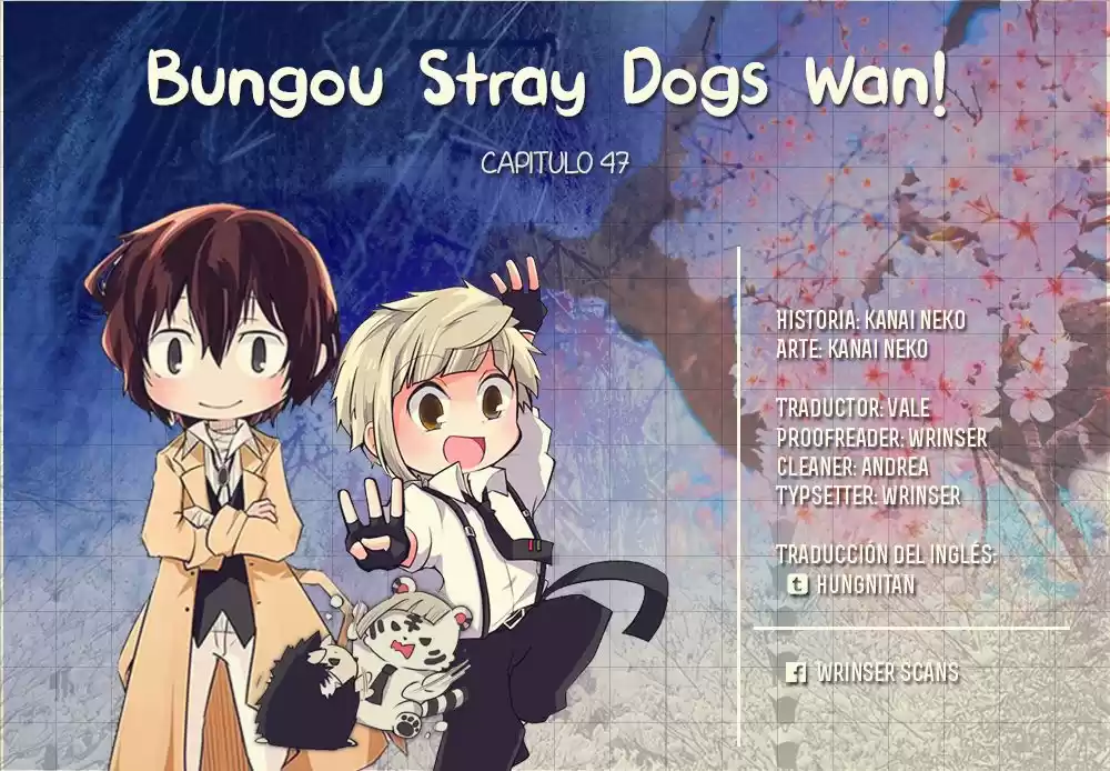 Bungo Stray Dogs Wan! Capitulo 47 página 1