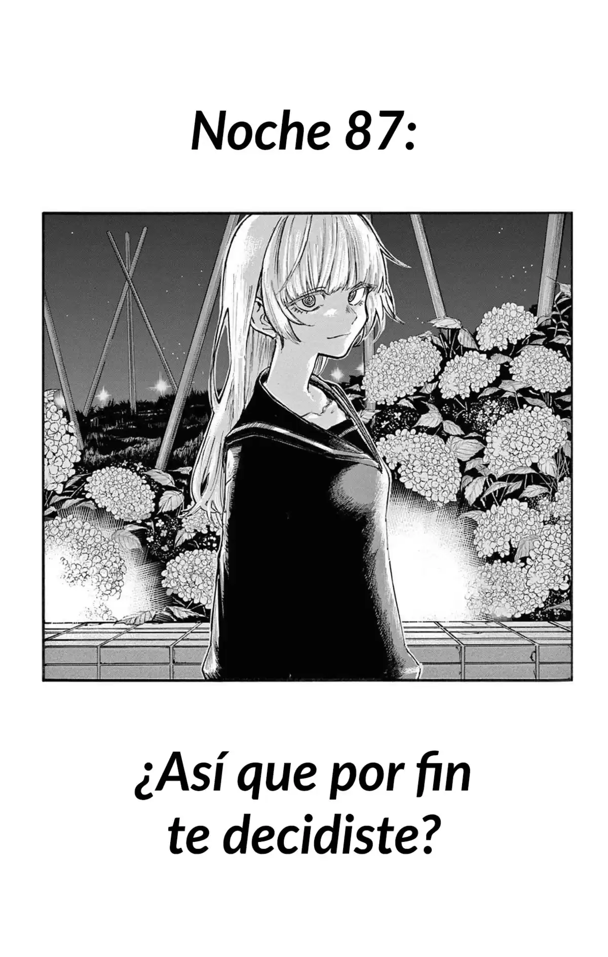 Yofukashi no Uta Capitulo 87: ¿Así que por fin te decidiste? página 4