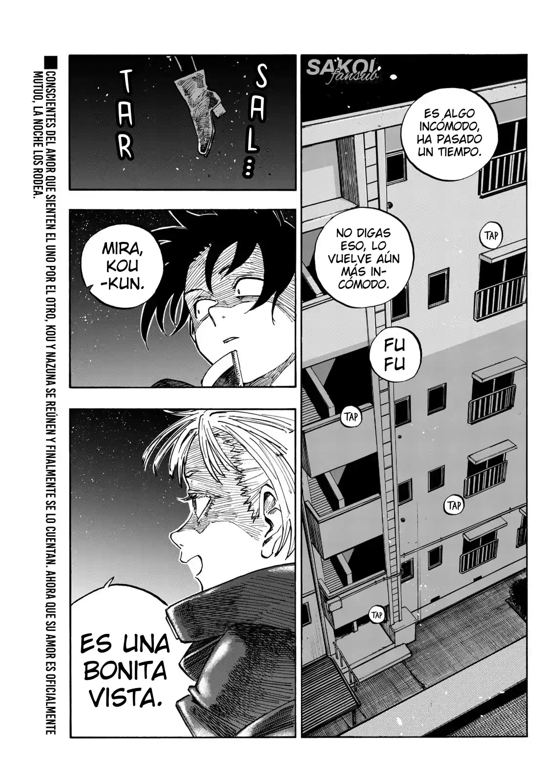 Yofukashi no Uta Capitulo 188: ¡Tibio! página 3