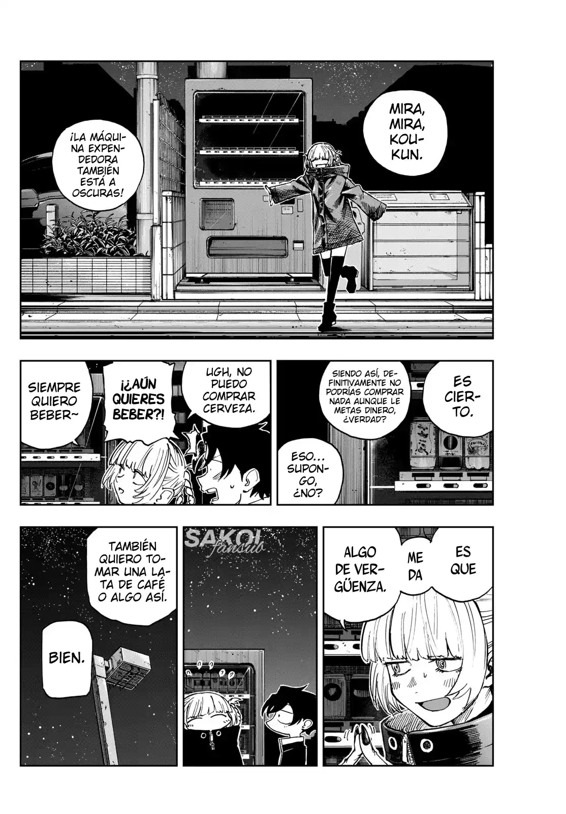 Yofukashi no Uta Capitulo 188: ¡Tibio! página 7