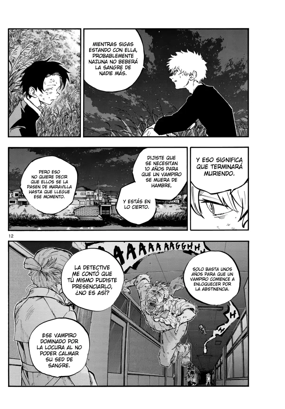 Yofukashi no Uta Capitulo 193: Limpiamente página 13