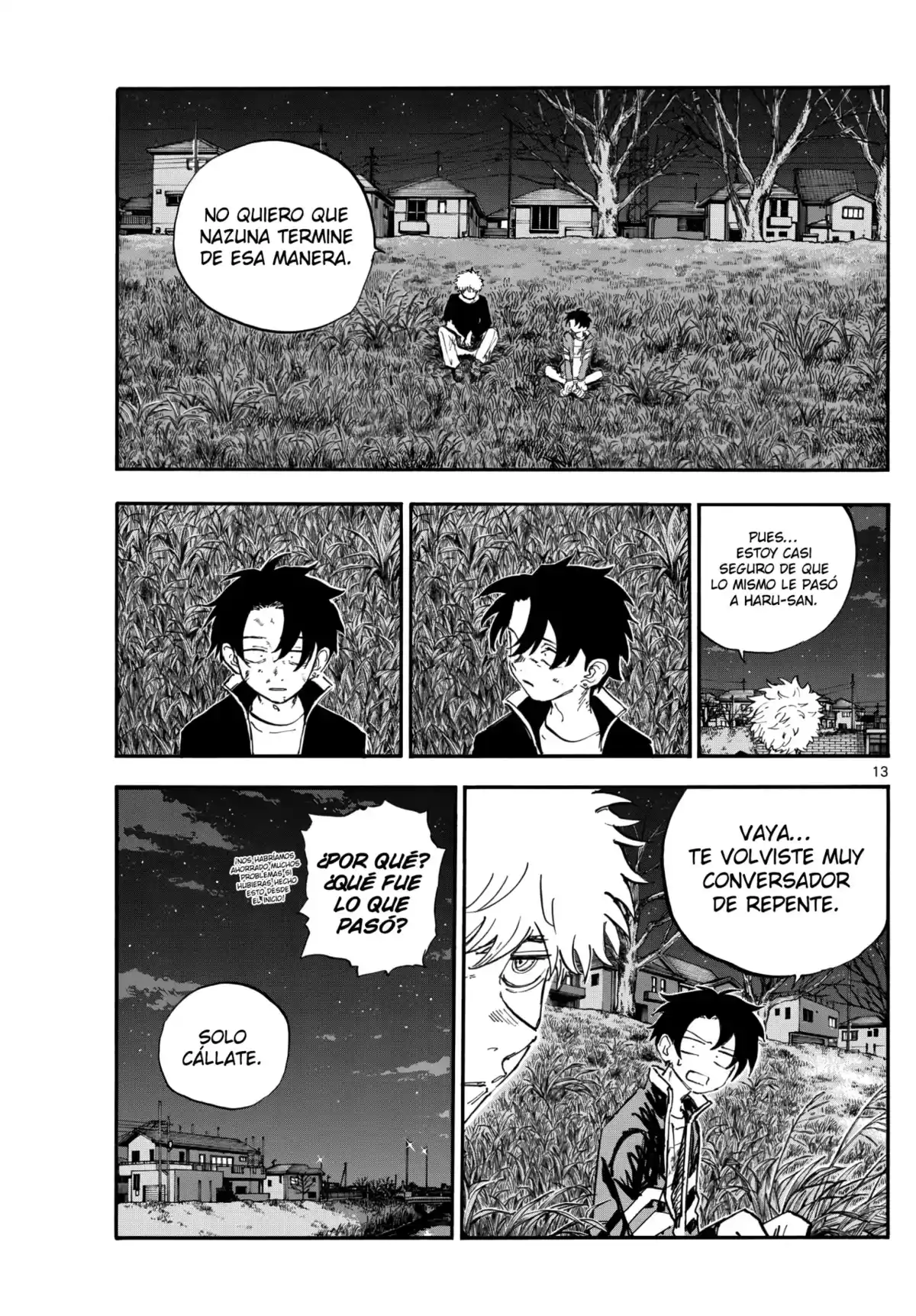 Yofukashi no Uta Capitulo 193: Limpiamente página 14